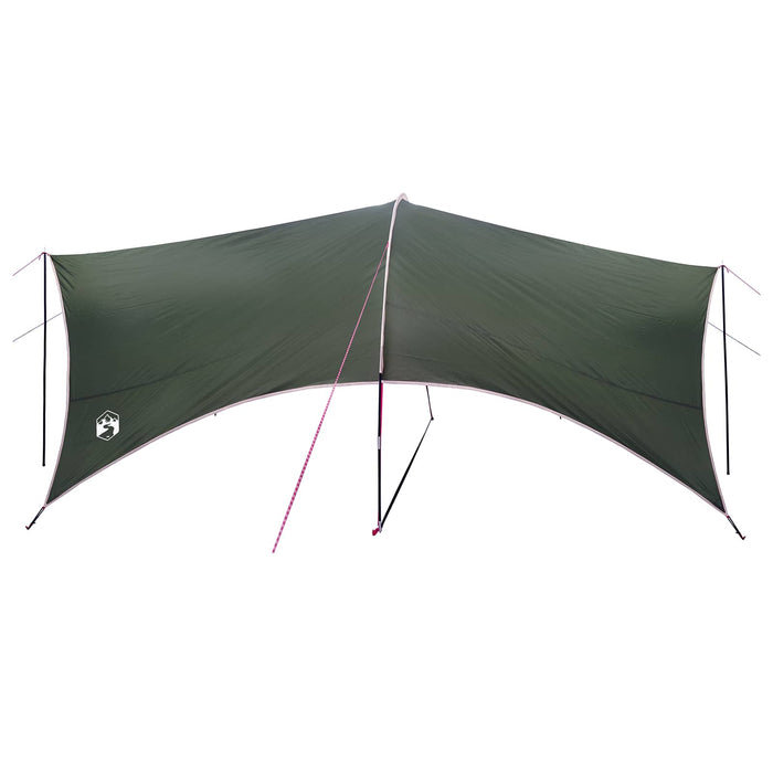 Cort de camping rezistent la apă Verde Army 550 x 400 x 230 cm WALTI