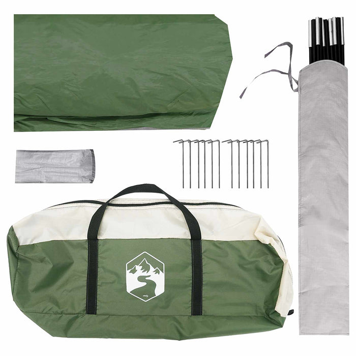 Cort pentru Petreceri cu acoperiș Verde 500 x 500 x 350 cm WALTI