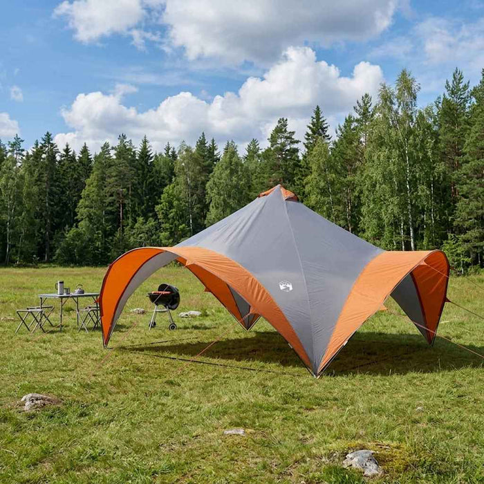 Cort pentru Petreceri Gri și Portocalie 500 x 500 x 350 cm WALTI