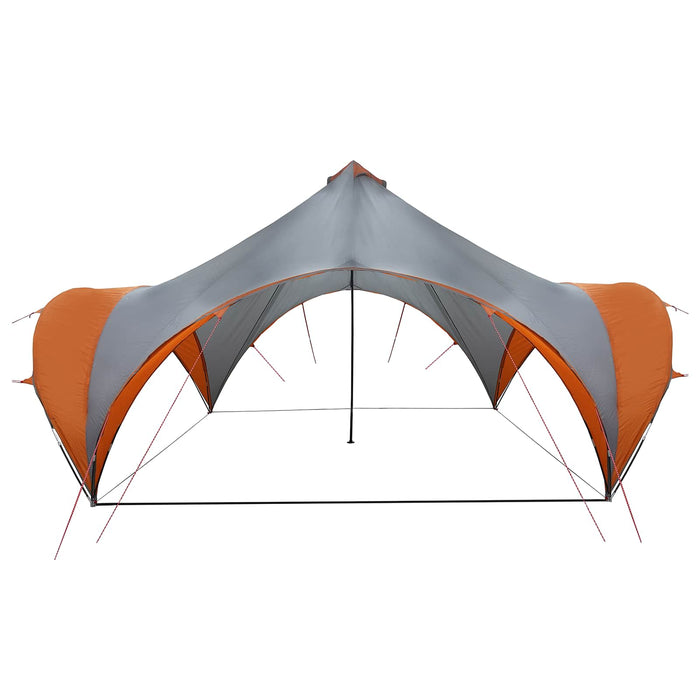 Cort pentru Petreceri Gri și Portocalie 500 x 500 x 350 cm WALTI