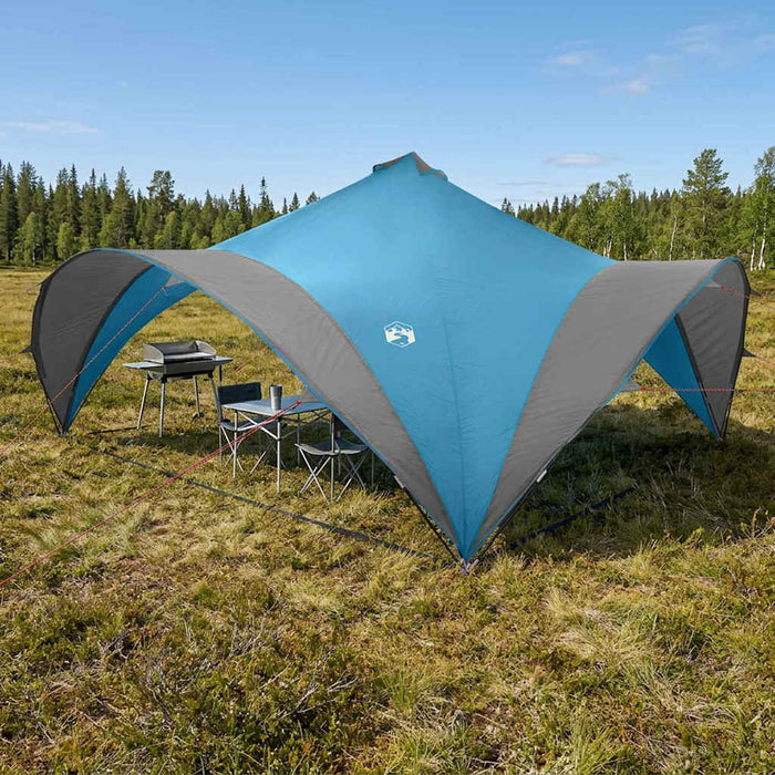 Cort pentru Petreceri cu acoperiș albastru 600 x 600 x 400 cm WALTI