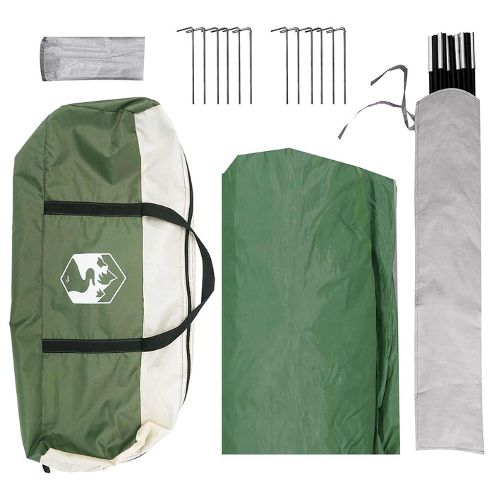 Cort pentru Petreceri cu acoperiș Verde 400 x 400 x 320 cm WALTI