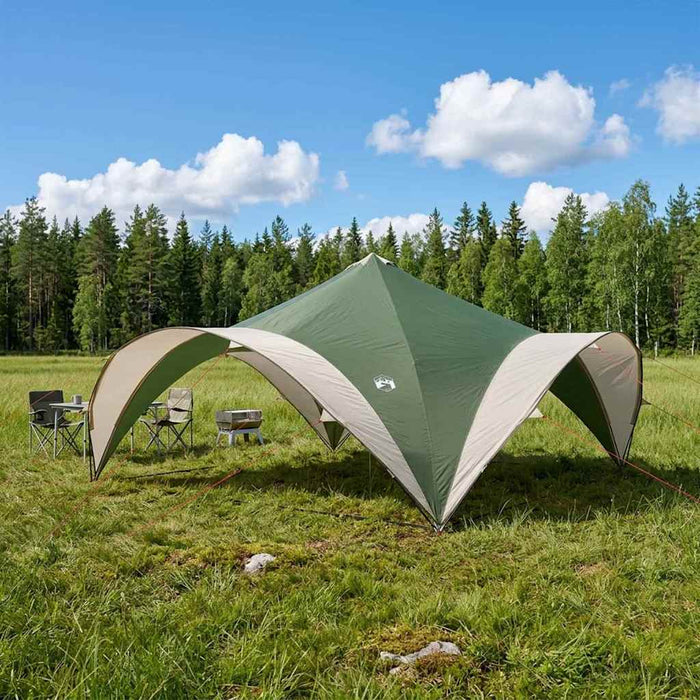 Cort pentru Petreceri cu acoperiș Verde 400 x 400 x 320 cm WALTI
