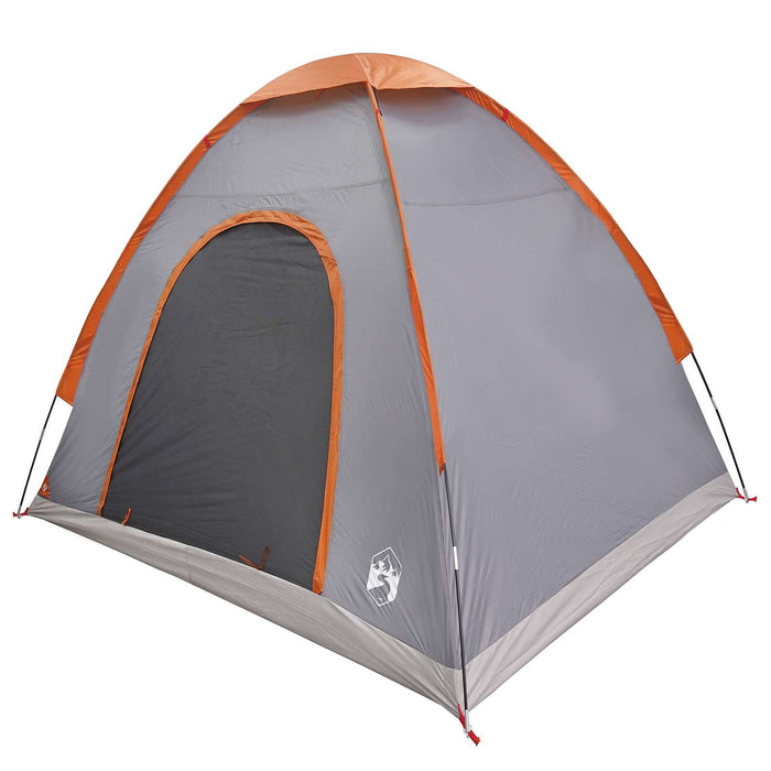 Cort de Camping Gri și Portocalie 190 x 140 x 105 cm WALTI