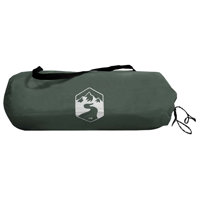 Cort de Camping cu acoperiș Verde Army 190 x 140 x 105 cm WALTI