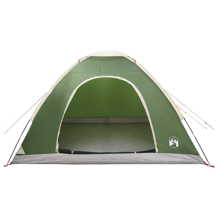 Cort de Camping cu acoperiș Verde 275 x 215 x 125 cm WALTI