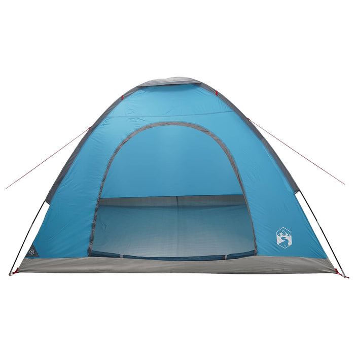 Cort de Camping cu acoperiș albastru 275 x 215 x 125 cm WALTI