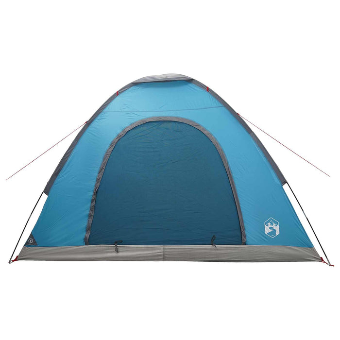 Cort de Camping cu acoperiș albastru 275 x 215 x 125 cm WALTI