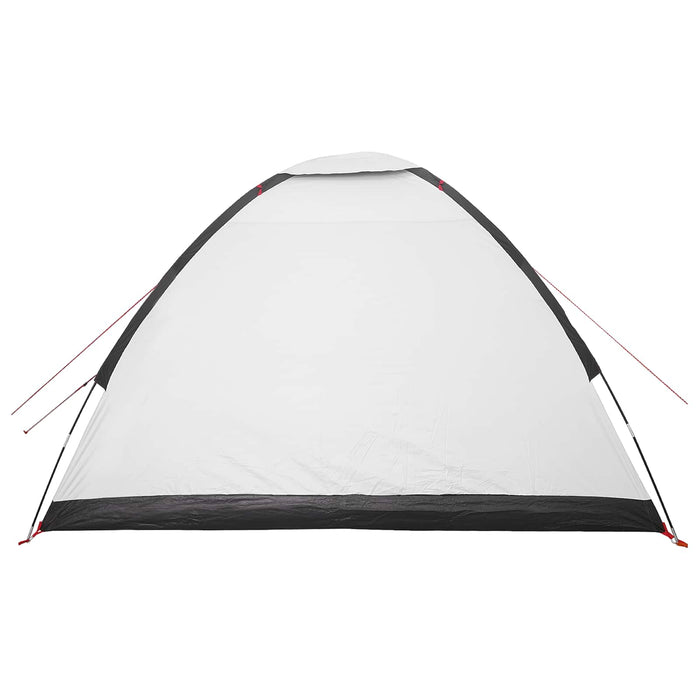 Cort de Camping cu acoperiș Alb Blackout 275 x 215 x 125 cm WALTI