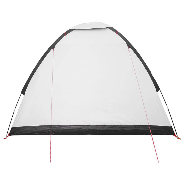 Cort de Camping cu acoperiș Alb Blackout 275 x 215 x 125 cm WALTI