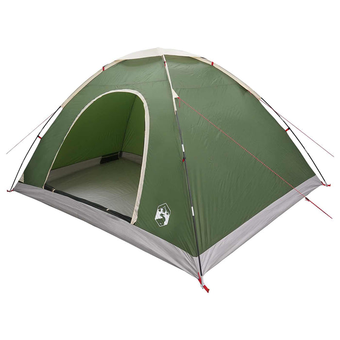 Cort de Camping cu acoperiș Verde 335 x 275 x 180 cm WALTI