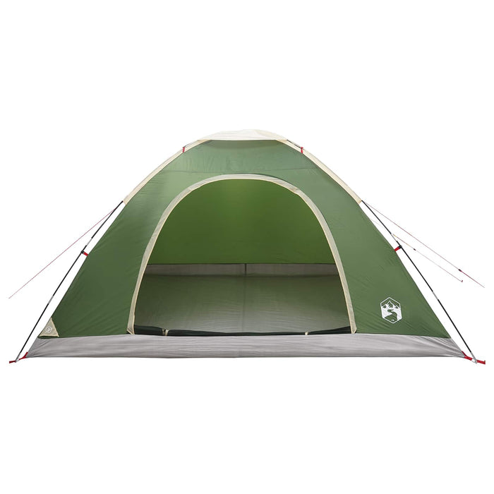 Cort de Camping cu acoperiș Verde 335 x 275 x 180 cm WALTI
