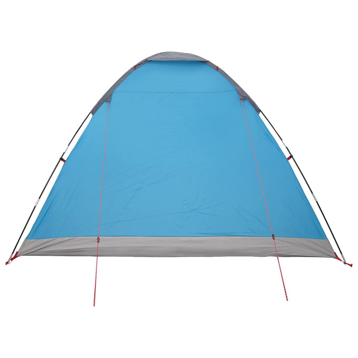 Cort de Camping cu acoperiș albastru 335 x 275 x 180 cm WALTI