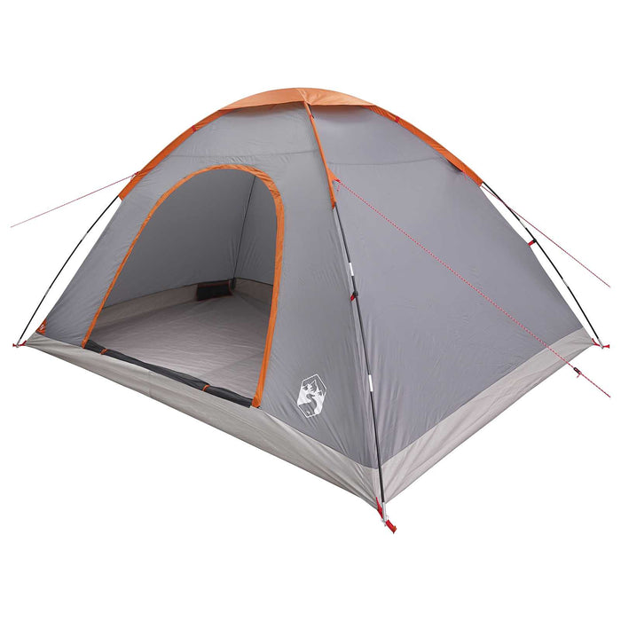 Cort de Camping Gri și Portocalie 335 x 275 x 180 cm WALTI