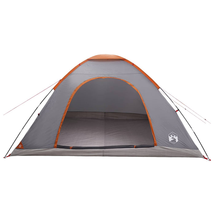 Cort de Camping Gri și Portocalie 335 x 275 x 180 cm WALTI
