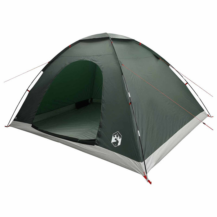Cort de Camping cu acoperiș Verde Army 335 x 275 x 180 cm WALTI
