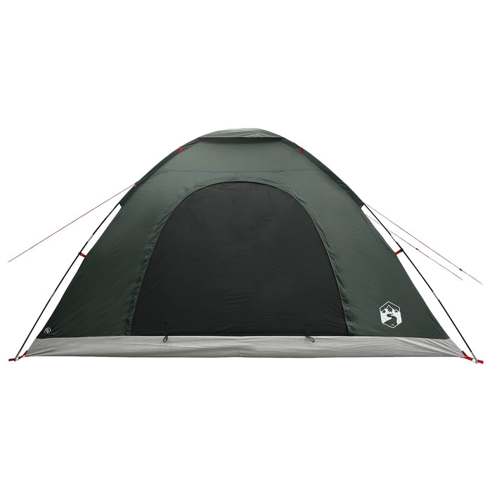 Cort de Camping cu acoperiș Verde Army 335 x 275 x 180 cm WALTI