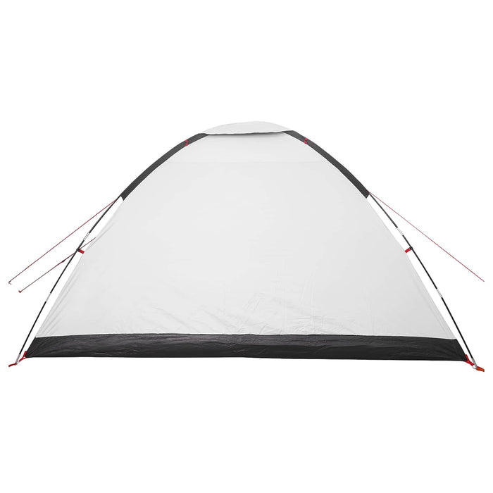 Cort de Camping cu acoperiș Alb Blackout 335 x 275 x 180 cm WALTI