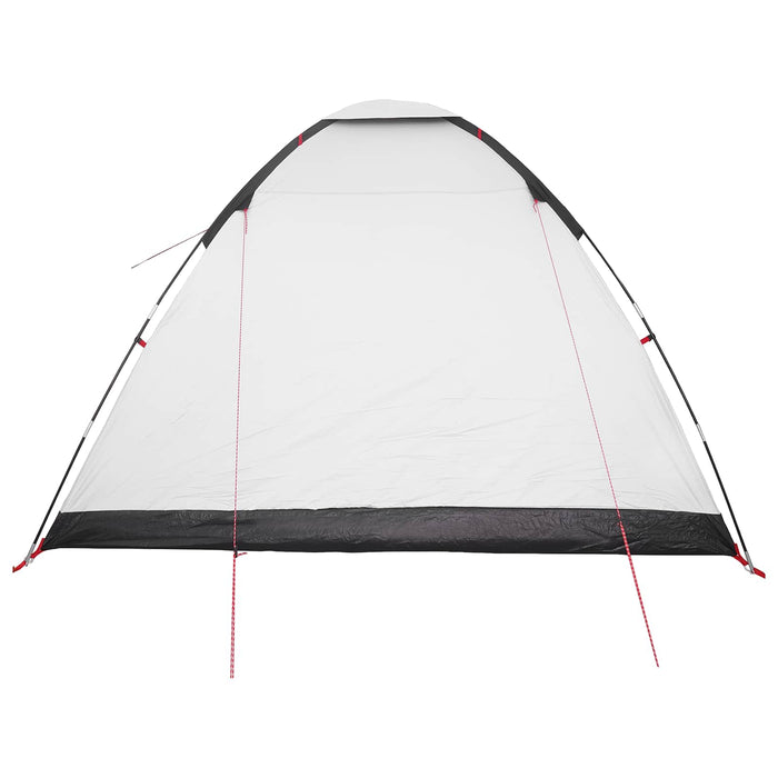 Cort de Camping cu acoperiș Alb Blackout 335 x 275 x 180 cm WALTI
