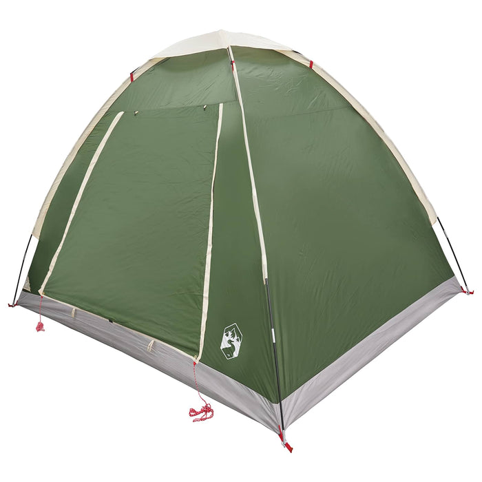 Cort de Camping cu acoperiș Verde 2 persoane Poliester și oțel WALTI