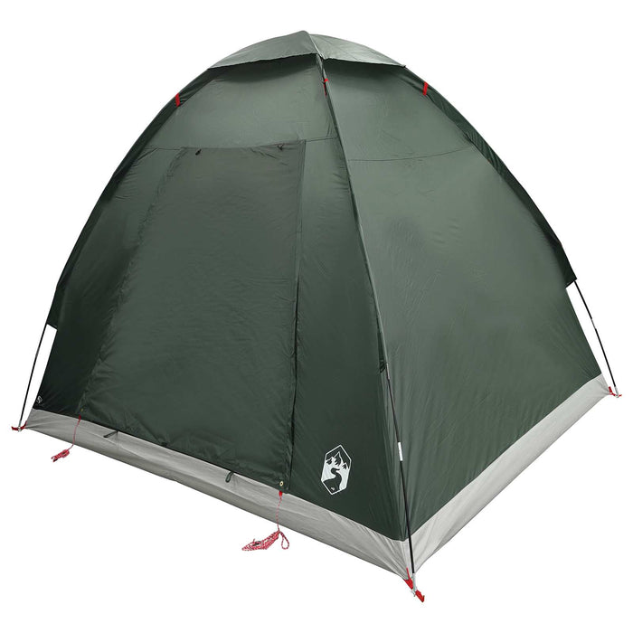Cort de Camping Verde Army 190 x 140 x 105 cm Poliester și oțel WALTI