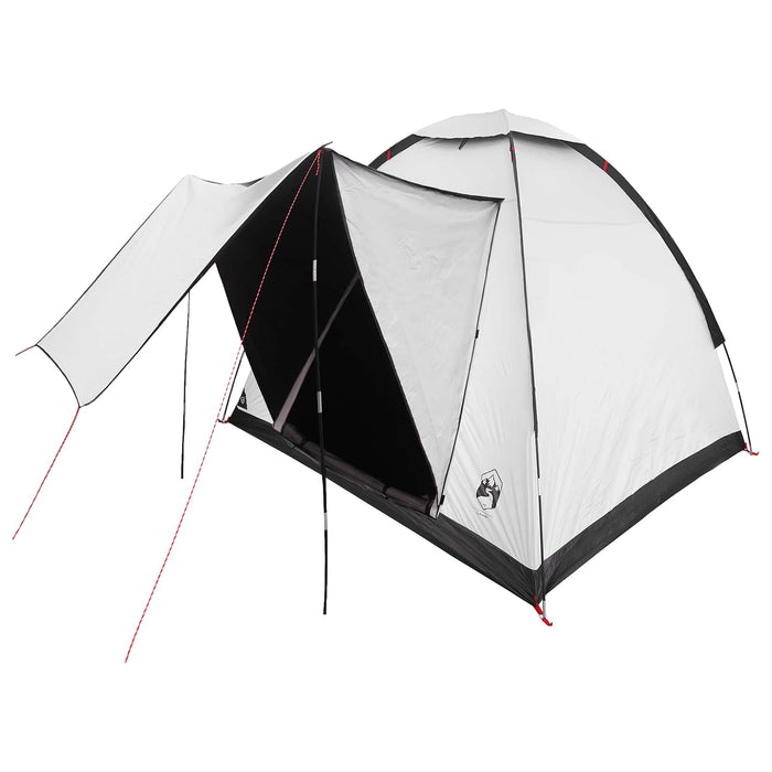 Cort de Camping cu acoperiș Alb Blackout 190 x 140 x 105 cm WALTI
