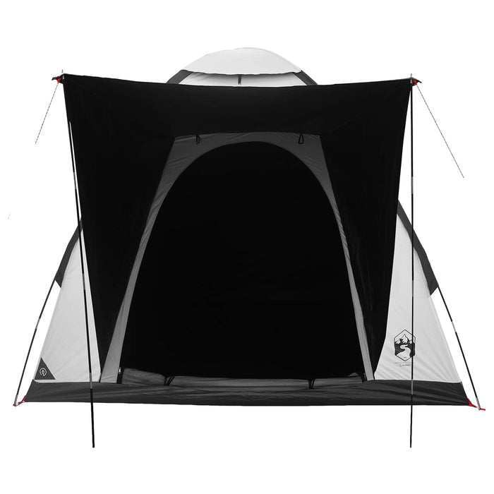 Cort de Camping cu acoperiș Alb Blackout 190 x 140 x 105 cm WALTI