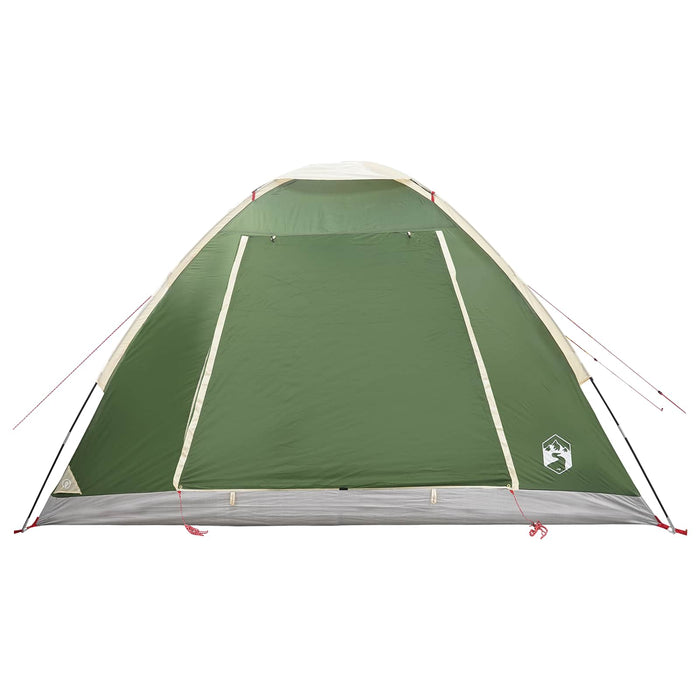 Cort de Camping cu acoperiș Verde 4 persoane Poliester și oțel WALTI