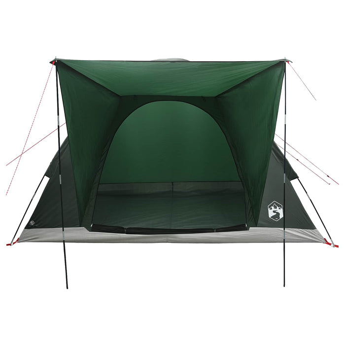 Cort de Camping Verde Army 275 x 215 x 125 cm Poliester și oțel WALTI