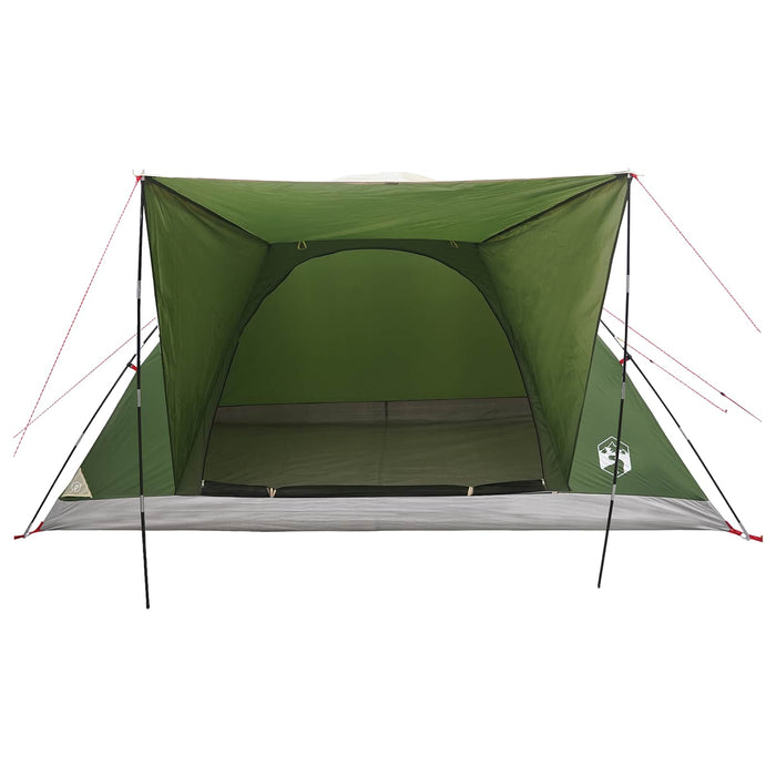 Cort de Camping cu acoperiș Verde 6 persoane Poliester și oțel WALTI