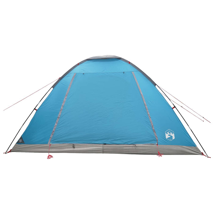 Cort de Camping albastru 6 persoane Poliester și oțel WALTI