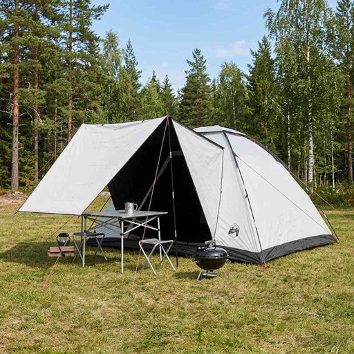 Cort de Camping cu acoperiș Alb Blackout 335 x 275 x 180 cm - WALTI WALTI