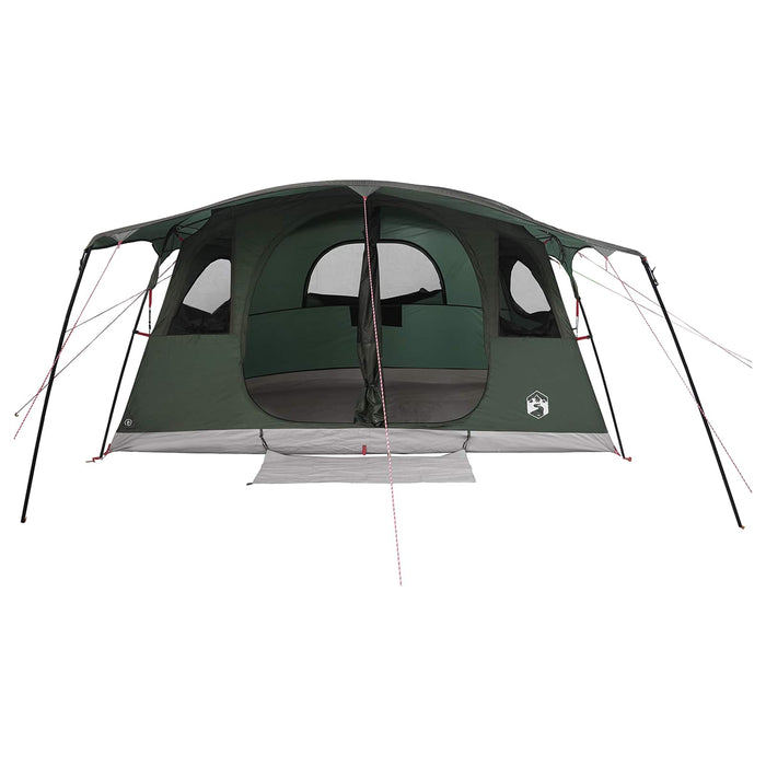 Cort tunel Verde Army 366 x 244 x 198 cm Poliester și oțel WALTI