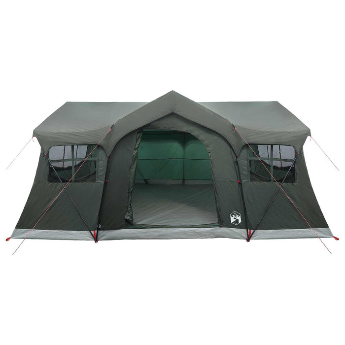 Cort de Familie Verde Army 487 x 340 x 216 cm Poliester și oțel WALTI