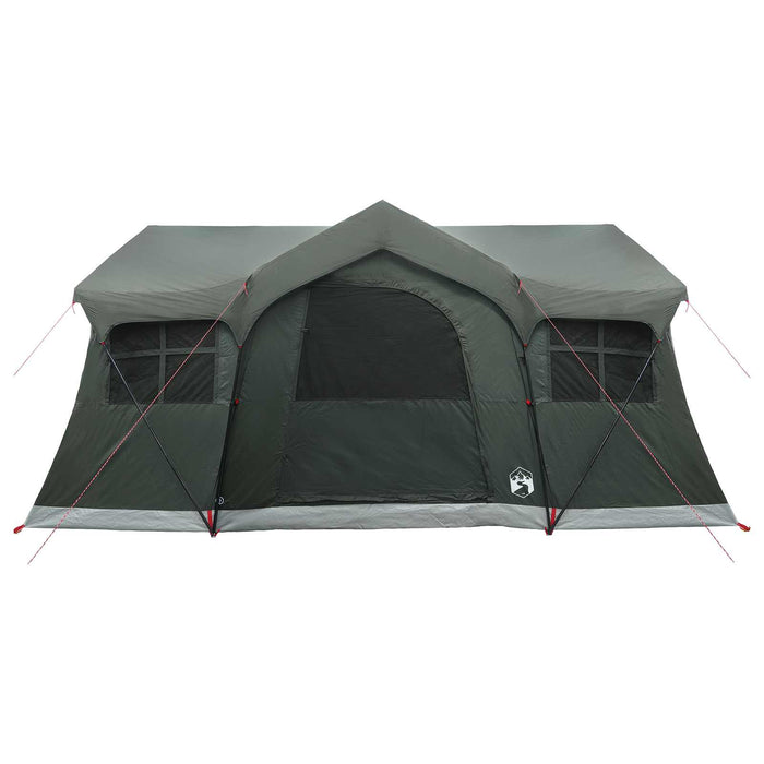 Cort de Familie Verde Army 487 x 340 x 216 cm Poliester și oțel WALTI