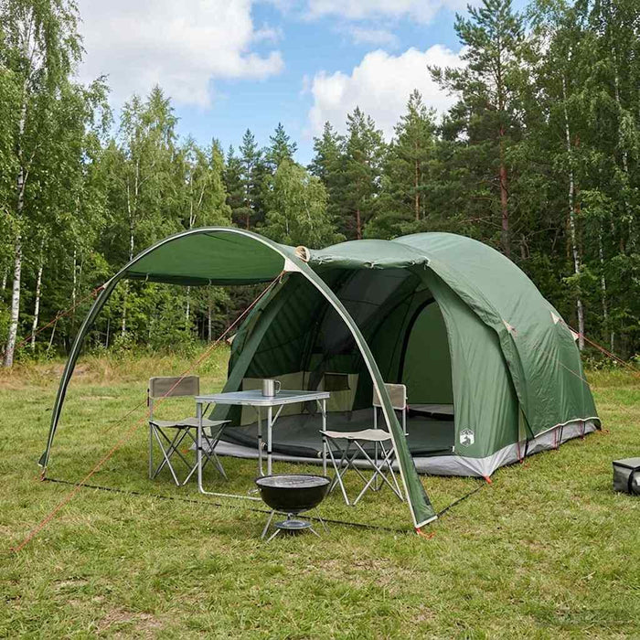 Cort tunel Verde 370 x 275 x 210 cm Poliester și oțel WALTI
