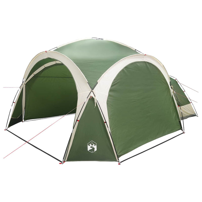 Cort lateral Verde 410 x 410 x 250 cm Poliester și oțel WALTI