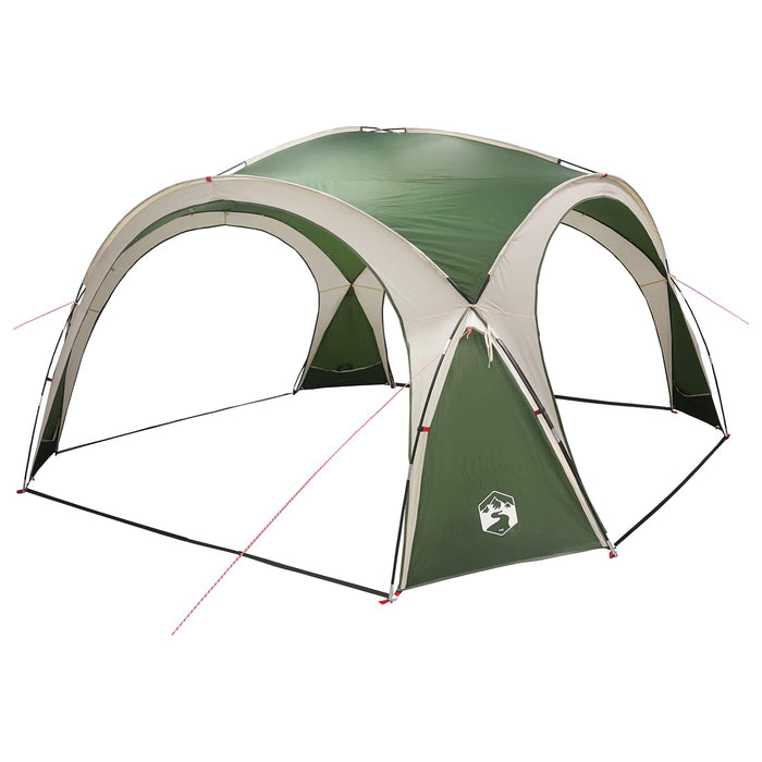 Cort lateral Verde 410 x 410 x 250 cm Poliester și oțel WALTI