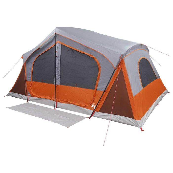Tent Cabină cu acoperiș Gri și Portocalie 480 x 273 x 205 cm WALTI