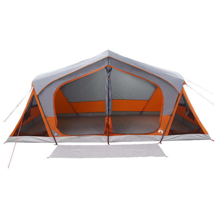 Tent Cabină cu acoperiș Gri și Portocalie 480 x 273 x 205 cm WALTI