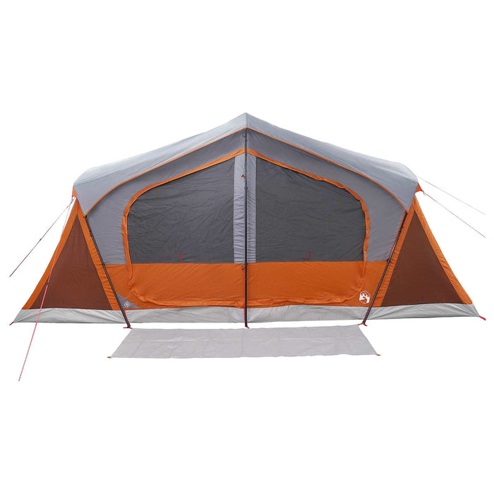 Tent Cabină cu acoperiș Gri și Portocalie 480 x 273 x 205 cm WALTI