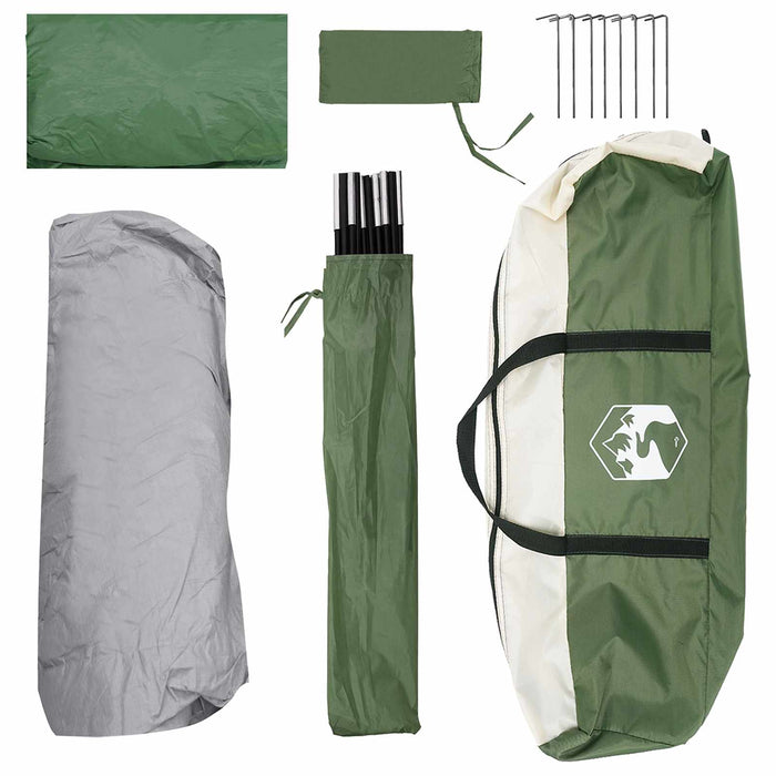 Cort Instant Verde 305 x 215 x 140 cm Poliester și oțel WALTI