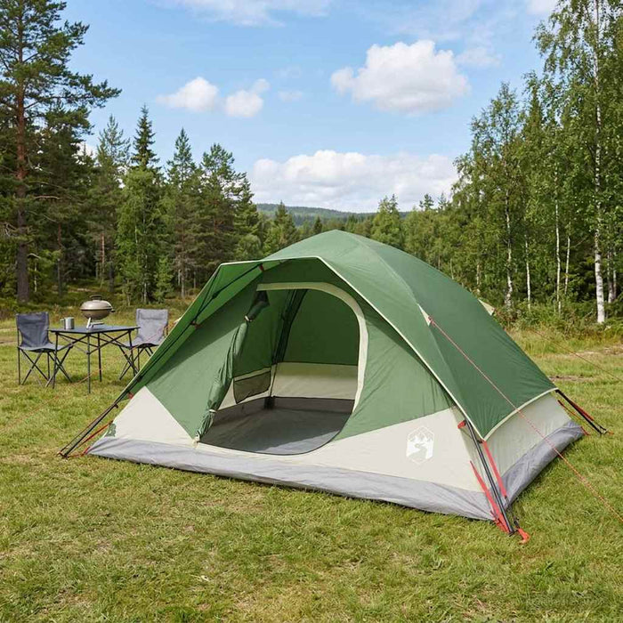 Cort Instant Verde 305 x 215 x 140 cm Poliester și oțel WALTI