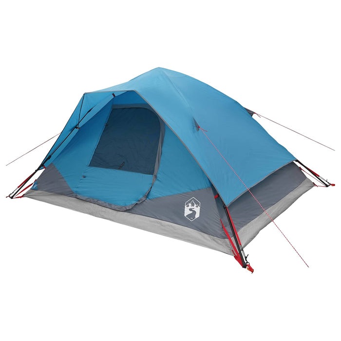 Cort Instant albastru 305 x 215 x 140 cm Poliester și oțel WALTI