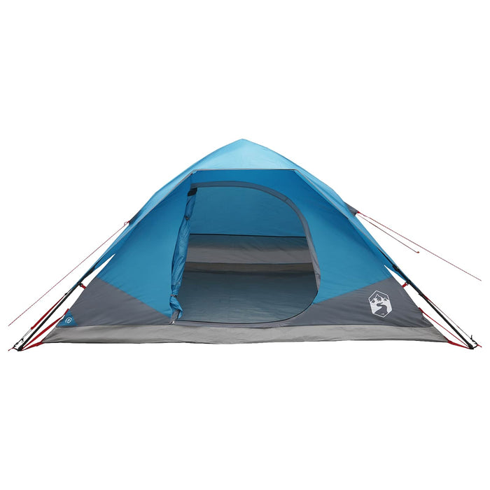 Cort Instant albastru 305 x 215 x 140 cm Poliester și oțel WALTI
