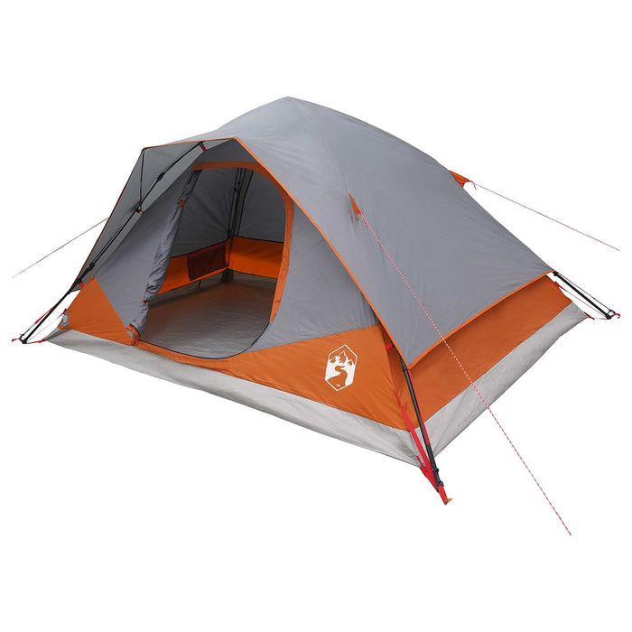 Cort Instant cu acoperiș Gri și Portocalie 305 x 215 x 140 cm WALTI