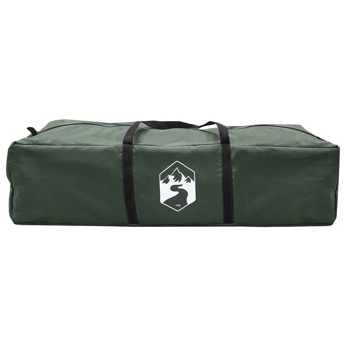 Cort Instant Verde Army 305 x 215 x 140 cm Poliester și oțel WALTI