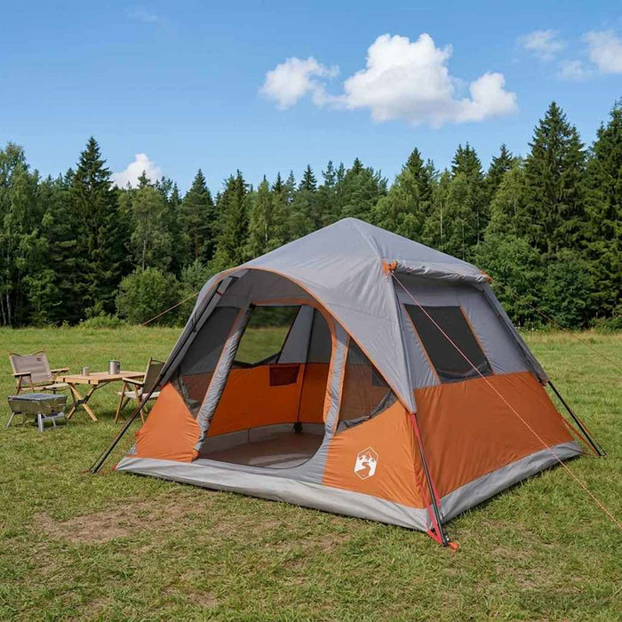 Cort Instant cu acoperiș Gri și Portocalie 305 x 275 x 190 cm WALTI