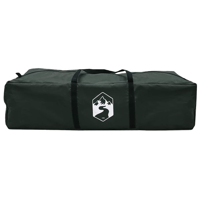 Cort Instant Verde Army 305 x 275 x 190 cm Poliester și oțel WALTI