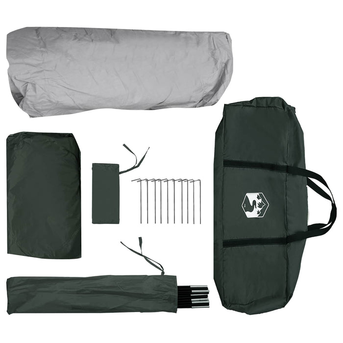 Cort Instant Verde Army 305 x 275 x 190 cm Poliester și oțel WALTI